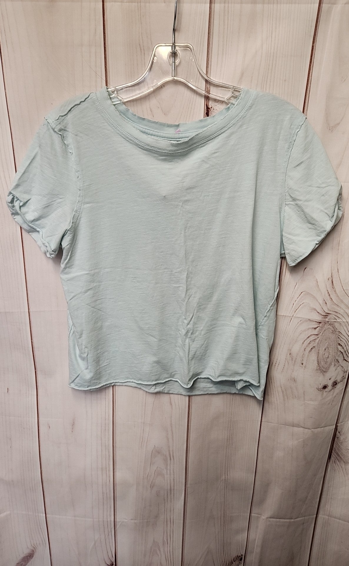 Anthropologie Women's Size XS Light Blue Short Sleeve Top