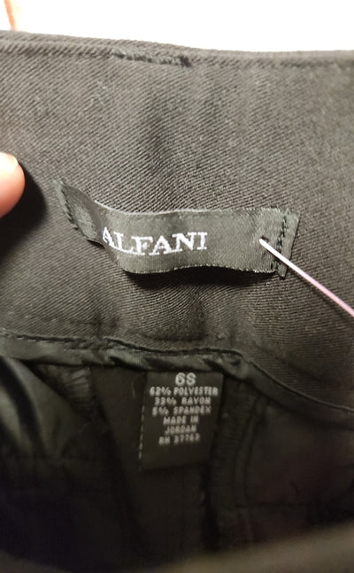 Alfani Women's Size 6 Short Black Pants