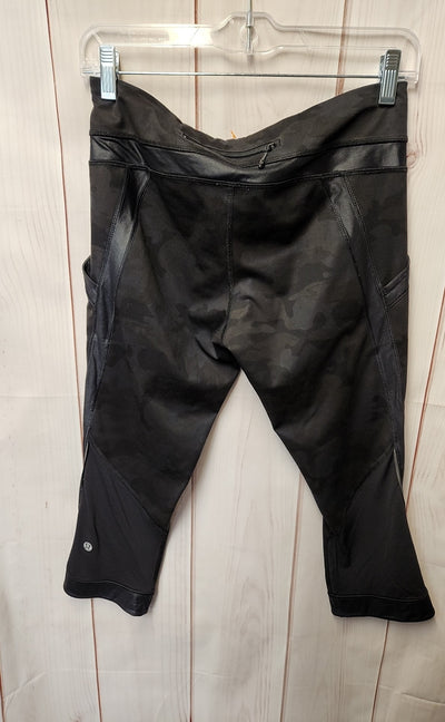 Lululemon Women's Size 6 Black Active Capris