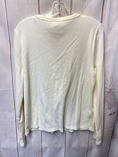 Talbots Women's Size L White Cardigan
