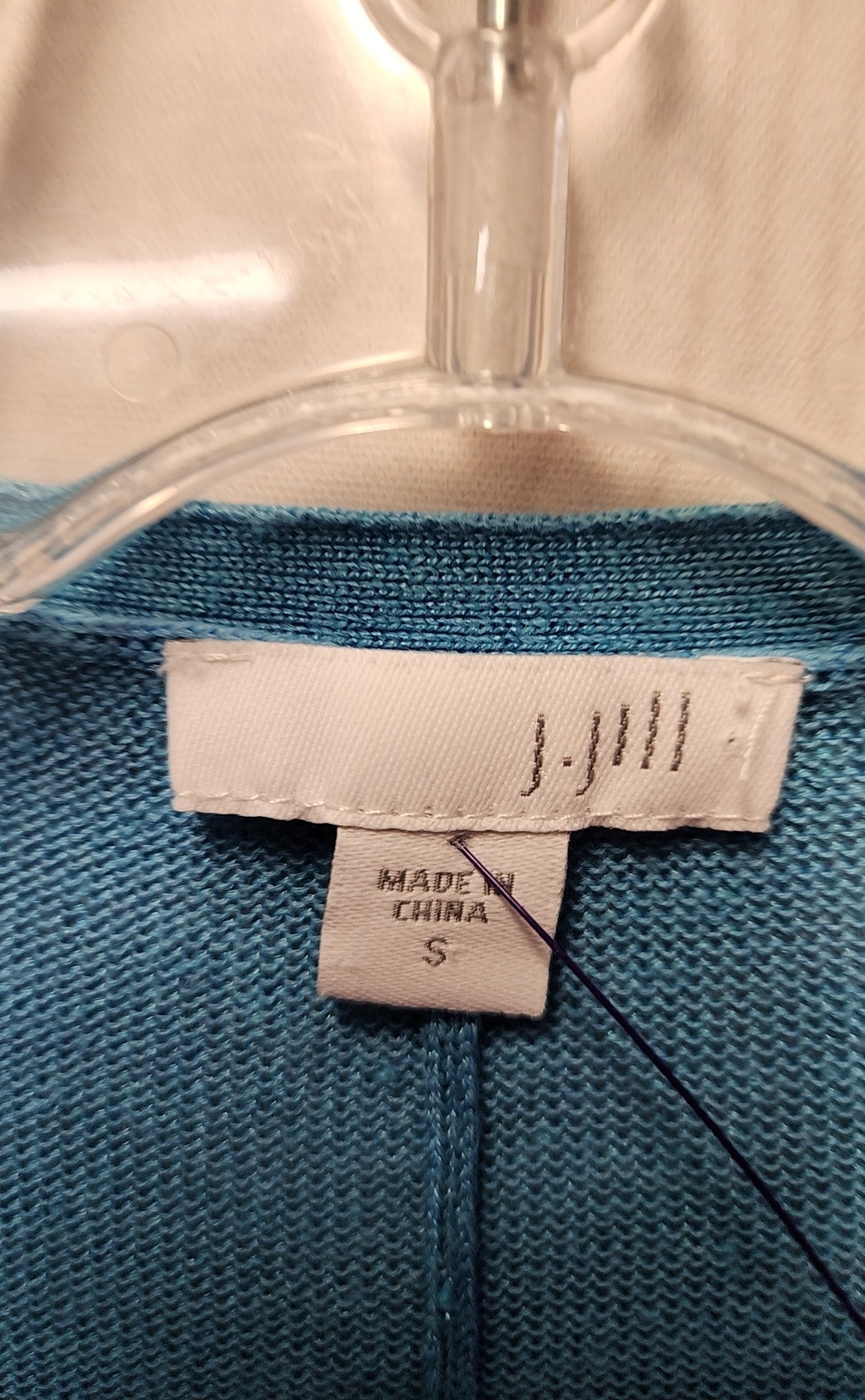 J Jill Women's Size S Blue Cardigan