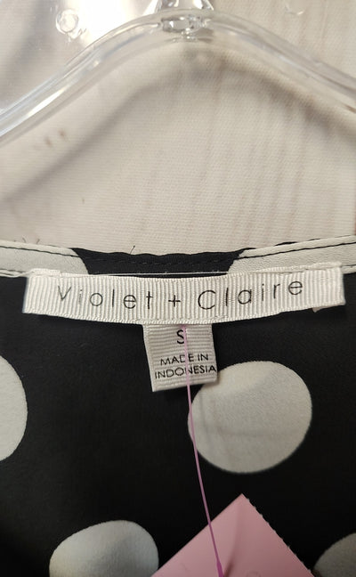 Violet & Claire Women's Size S Black Sleeveless Top