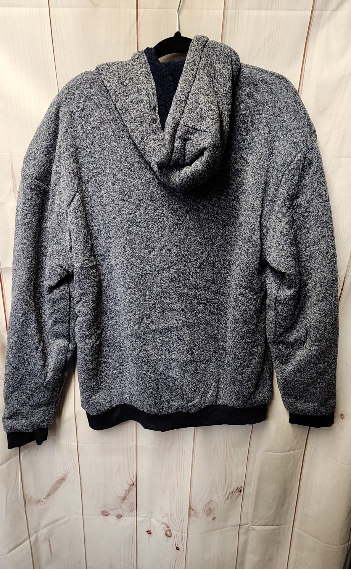 NWT Seven Apparel Men's Size XL Blue Full Zip Hooded Sweatshirt