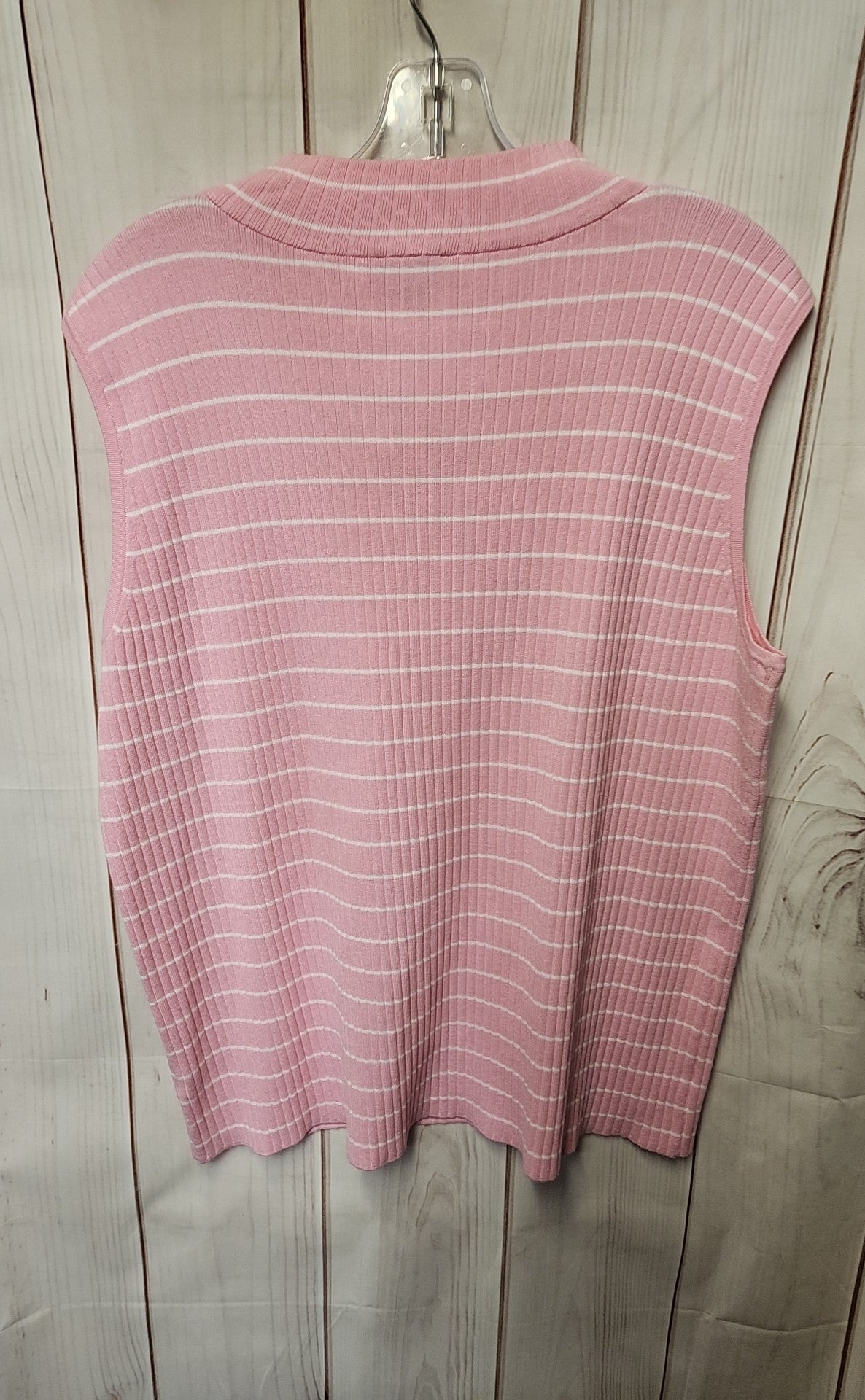 Talbots Women's Size 2X Pink Sleeveless Top