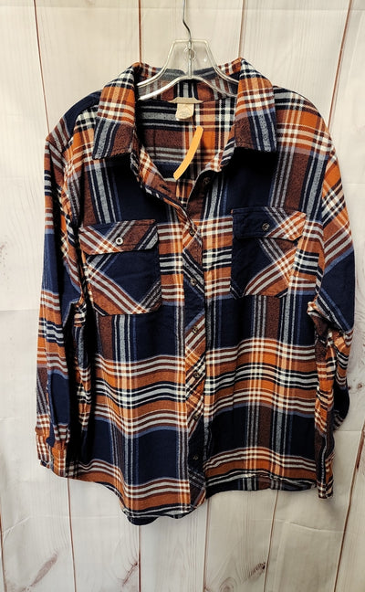 Duluth Men's Size 2X Navy Shirt