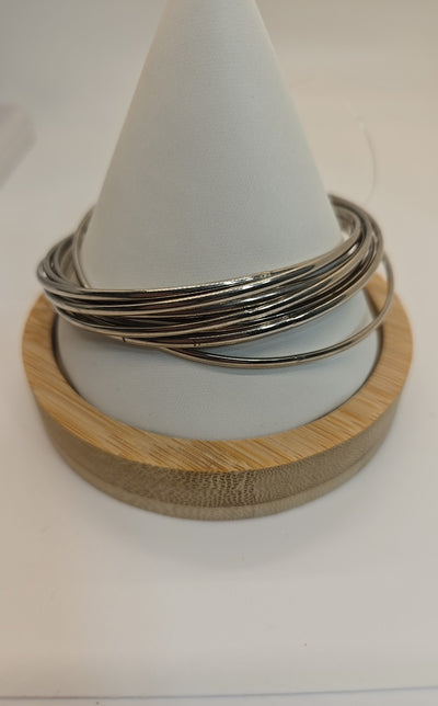 Silver Bangle Bracelets