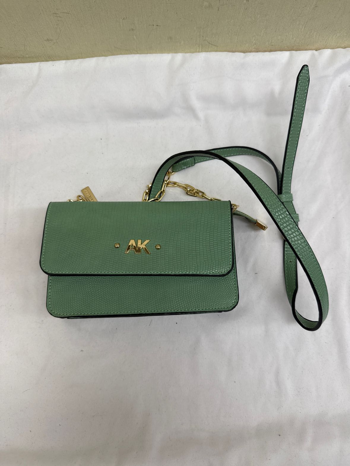 Anne Klein Green Purse Bag