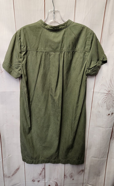 J Crew Women's Size 6 Olive Green Dress