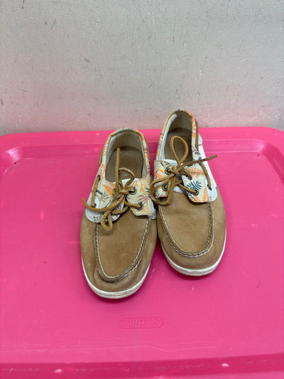 Sperry Women's Size 9-1/2 Tan Flats