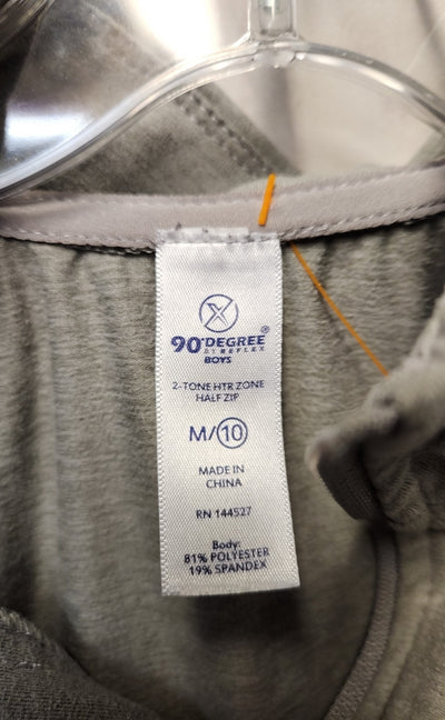 90 Degree Boy's Size 10 Gray Shirt