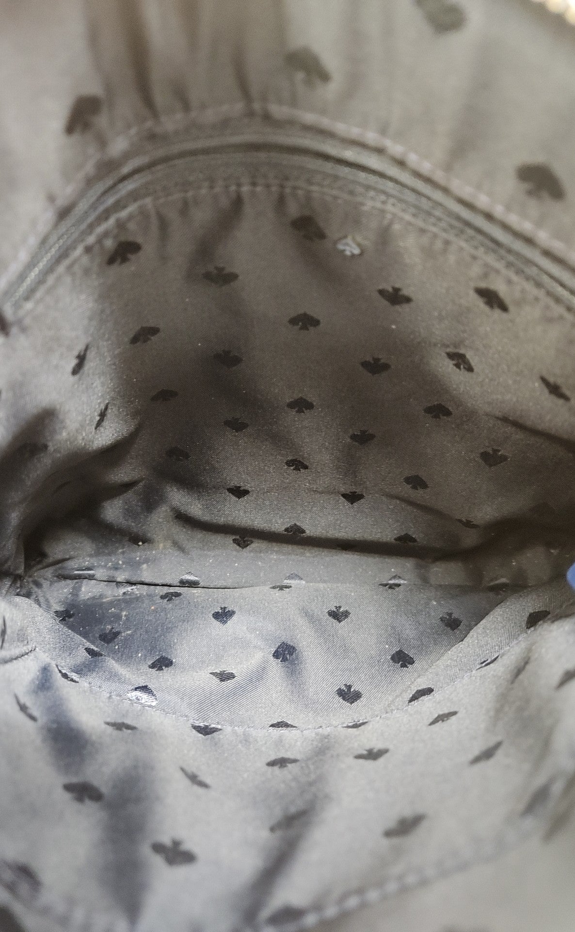 Kate Spade Blue Leather Crossbody Purse Bag