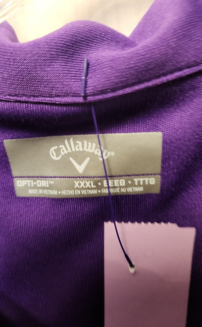 Callaway Men's Size XXXL Purple Shirt