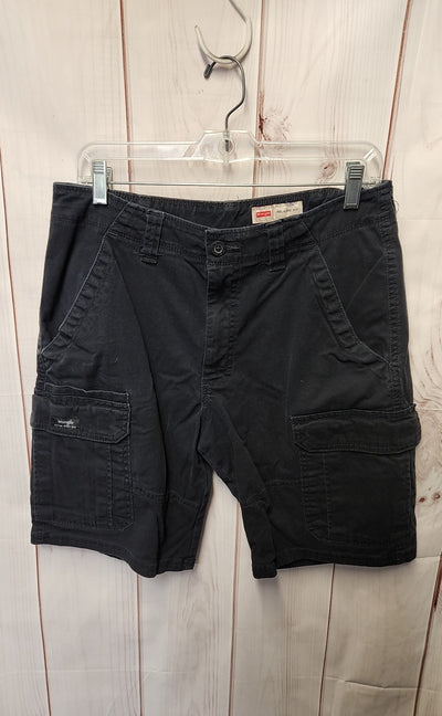 Wrangler Men's Size 32 Black Shorts Relaxed Fit