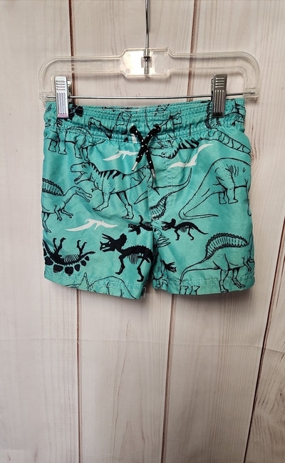 Carters Boy's Size 2 Green Swim Trunks