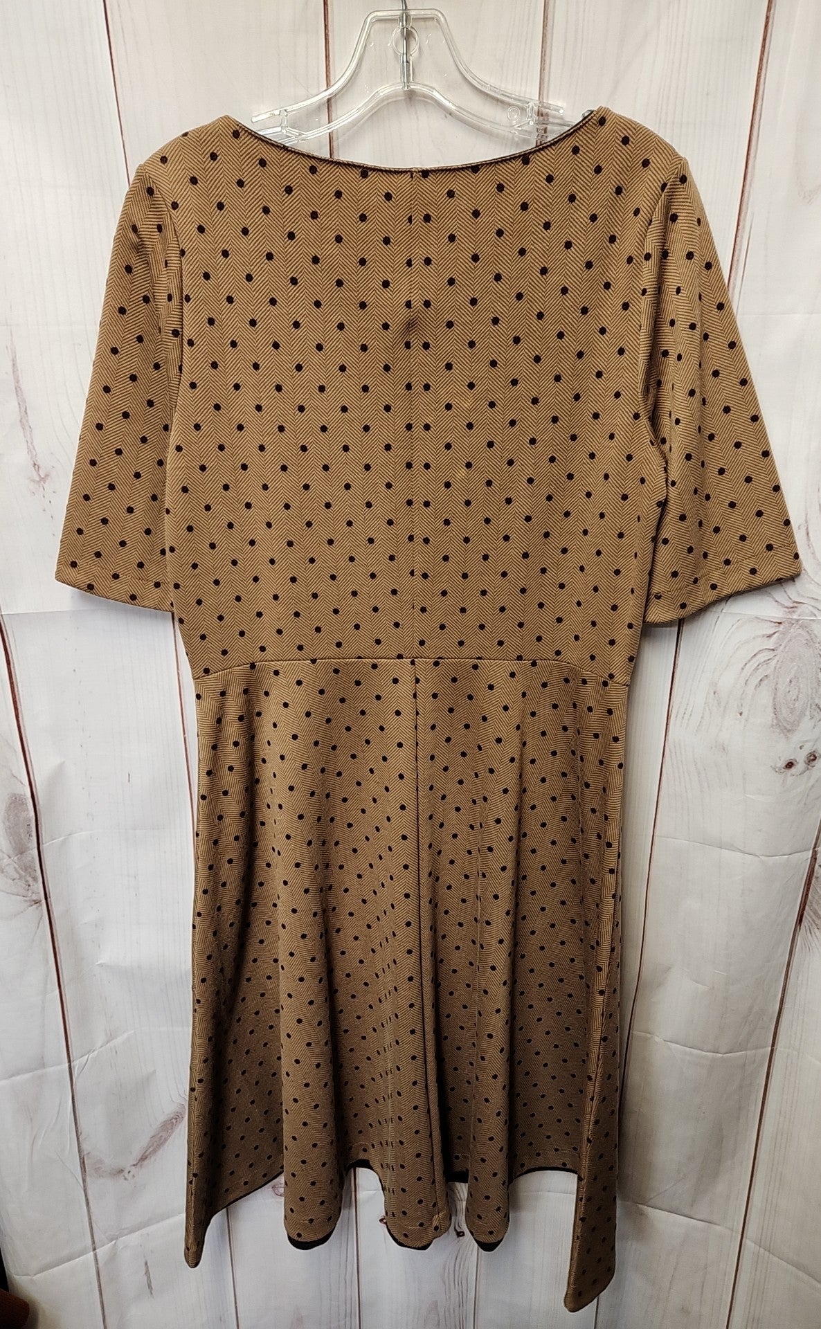 Lands End Women's Size M Brown Dress