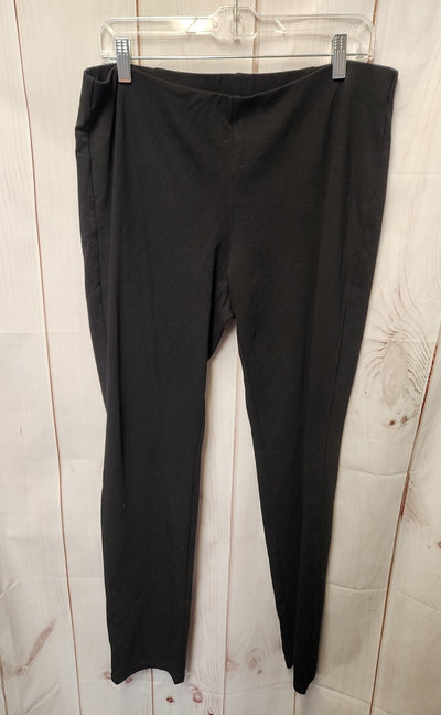 Eileen Fisher Women's Size L Black Pants