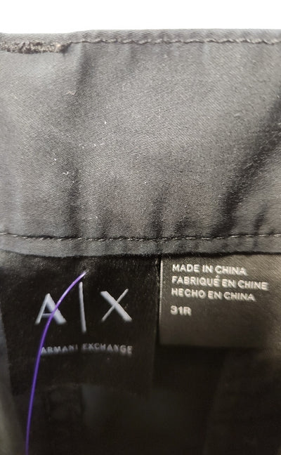 Armani Exchange Men's Size 31 Black Pants