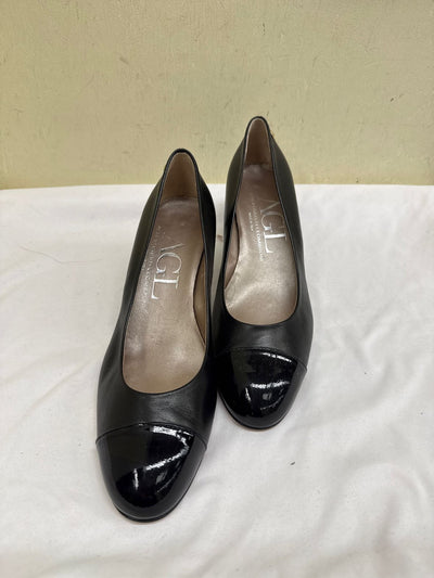 Attilio Giusti Leombruni Women's Size 40 = 9-1/2 Black Pumps Shoes
