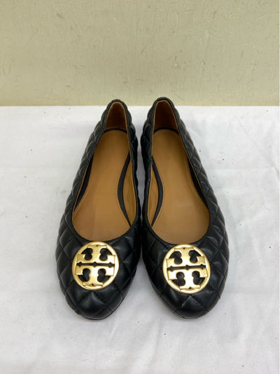 Tory Burch Women's Size 8-1/2 Black Flats