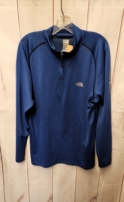 North Face Men's Size L Blue Shirt