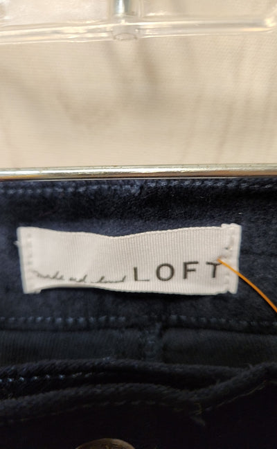 Loft Women's Size 28 (5-6) Navy Pants