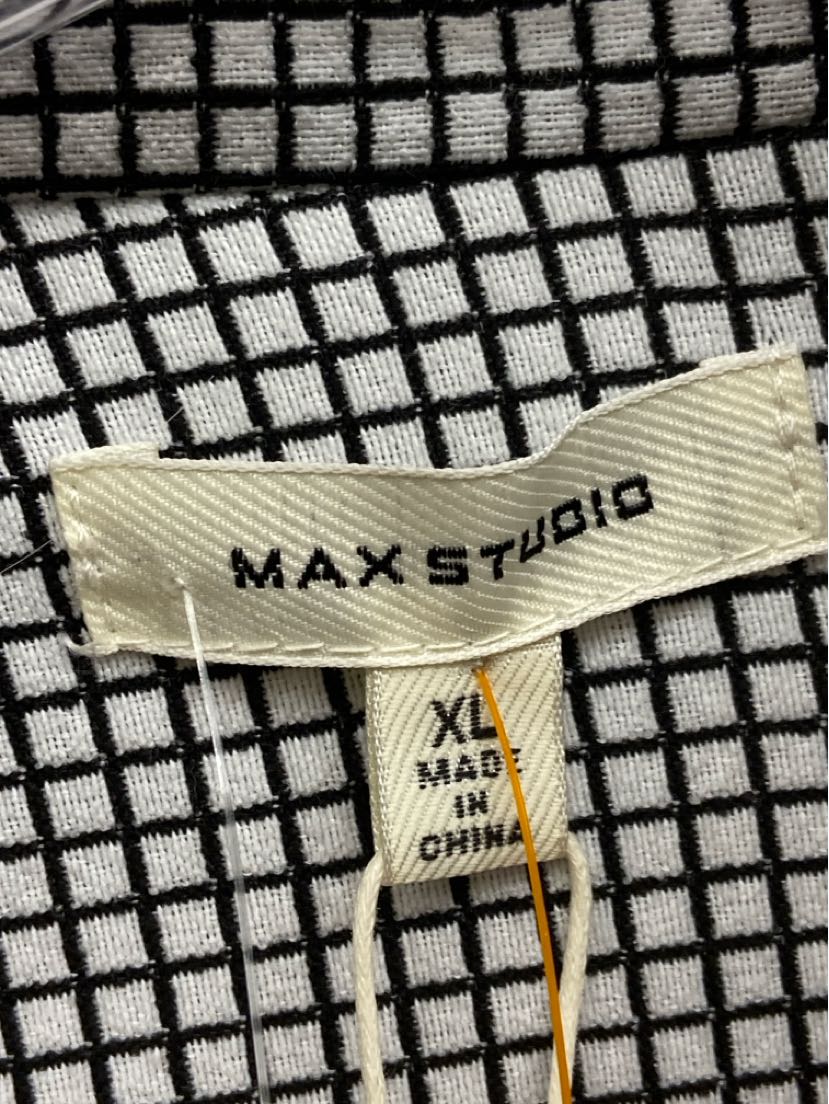 NWT Max Studio Women's Size XL White & Black Blazer