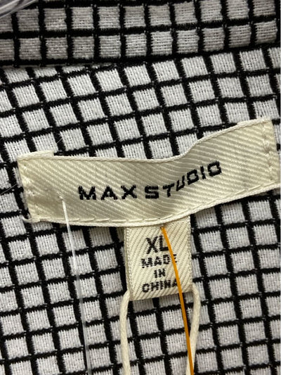 NWT Max Studio Women's Size XL White & Black Blazer