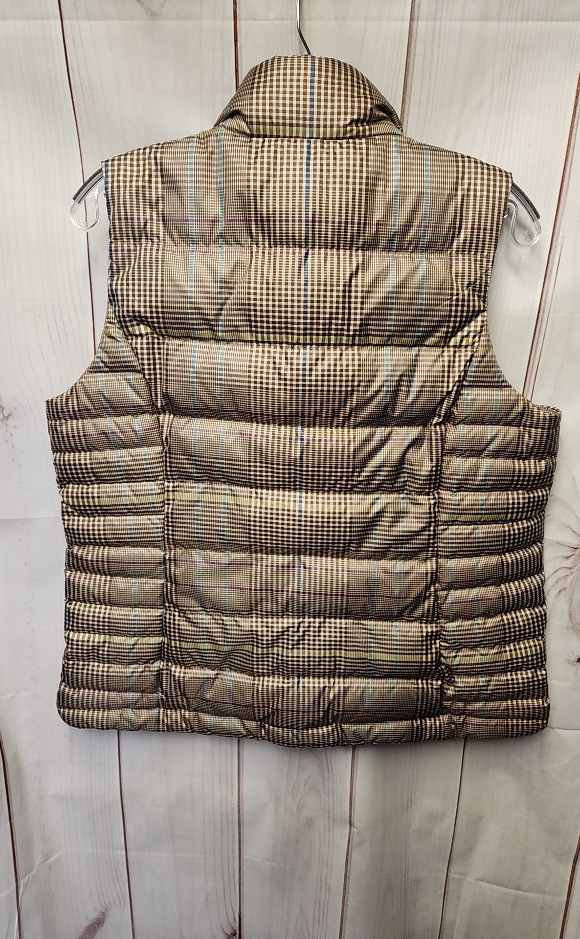 Lands End Women's Size M Petite Brown Vest