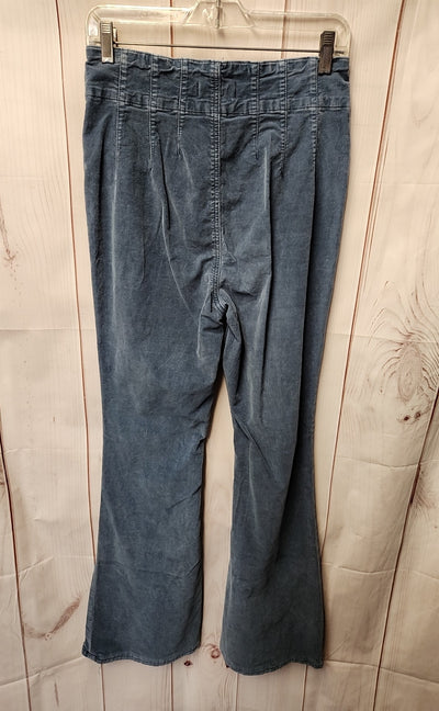 We the Free Women's Size 29 (7-8) Blue Corduroy Pants