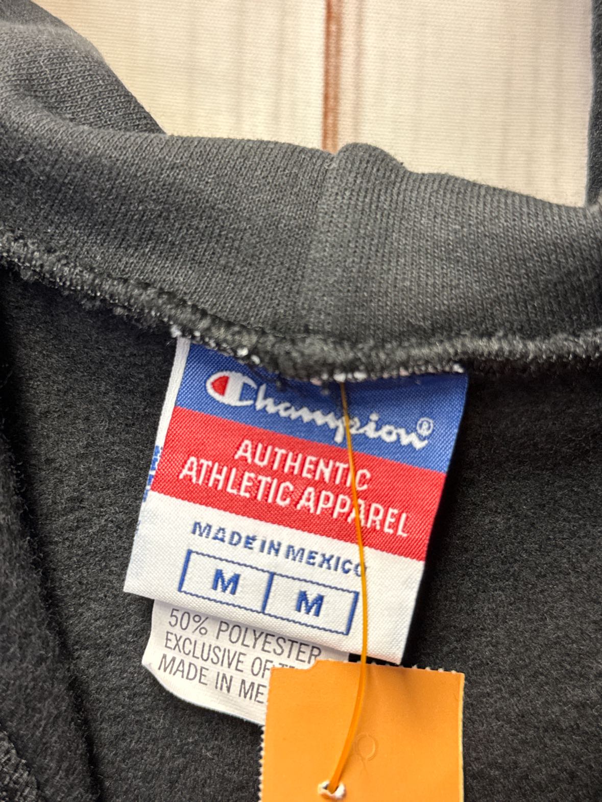 Champion Women's Size M Black Full Zip Hooded Sweatshirt