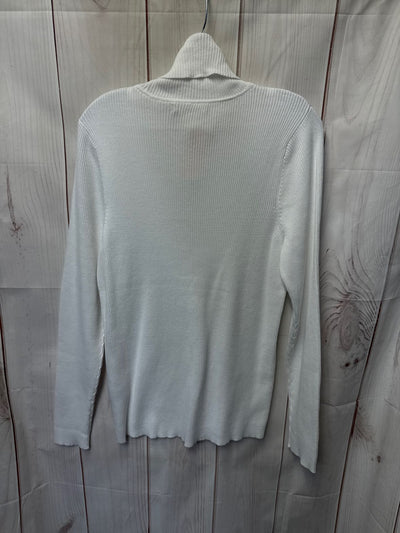 Lauren by Ralph Lauren Women's Size XL White Sweater