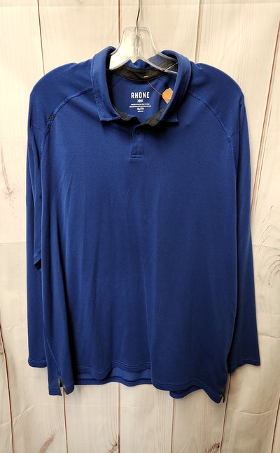 Rhone Men's Size XL Blue Shirt