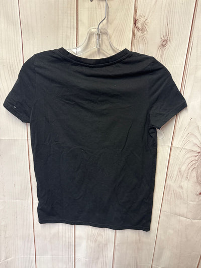 NWT Vero Moda Women's Size XS Black Sequined Short Sleeve Top