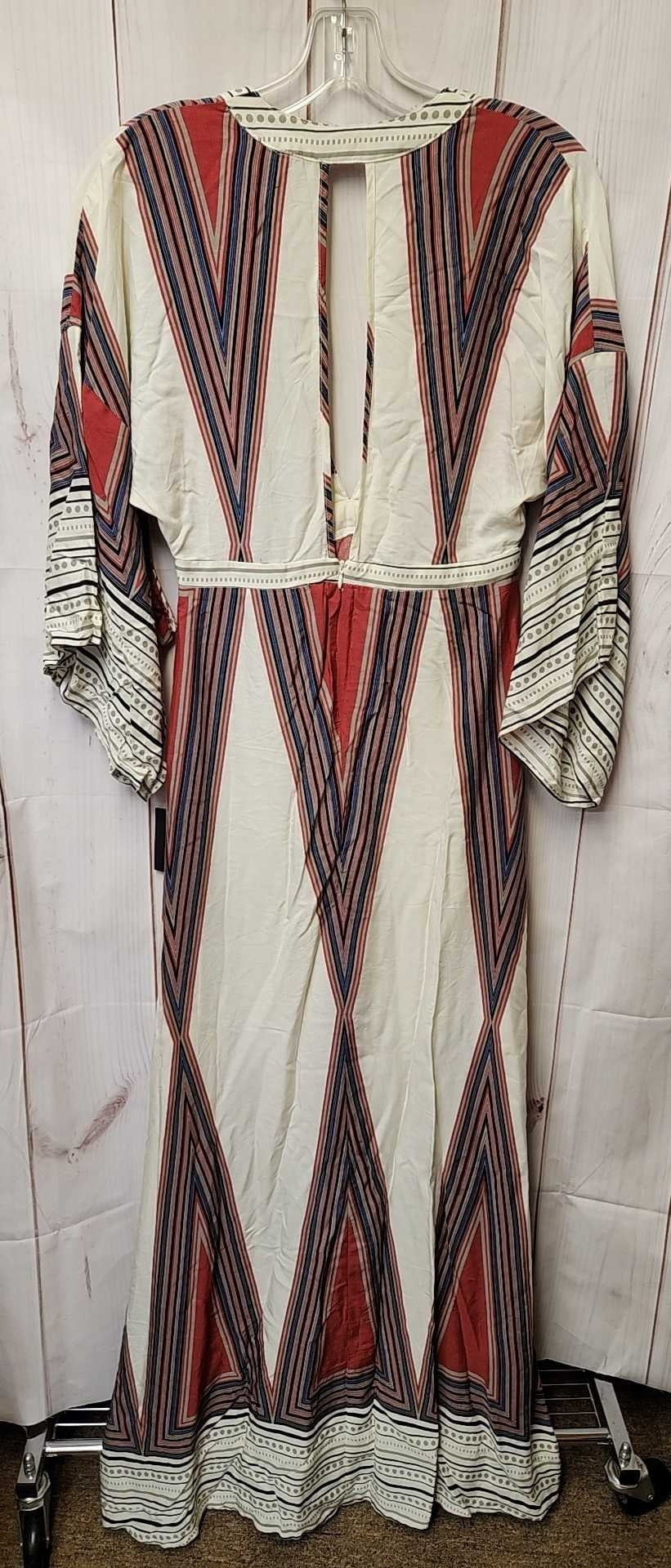 NWT Lulus Women's Size XS White & Pink Dress