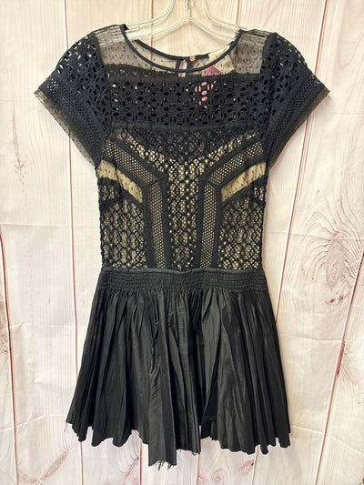 Free People Women's Size 6 Black Dress