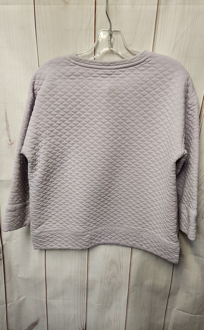 Lands End Women's Size S Purple Sweatshirt