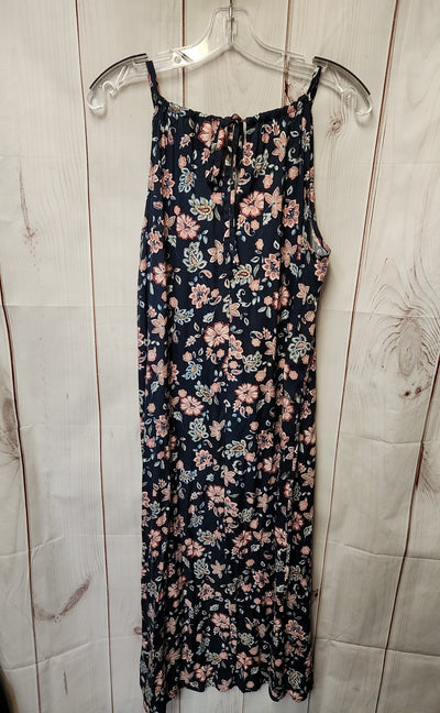 Gap Women's Size M Blue Floral Dress