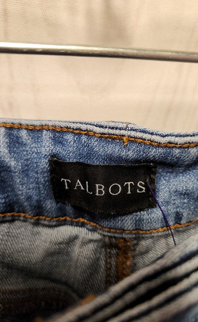 Talbots Women's Size 12 Everyday Relaxed Blue Jeans