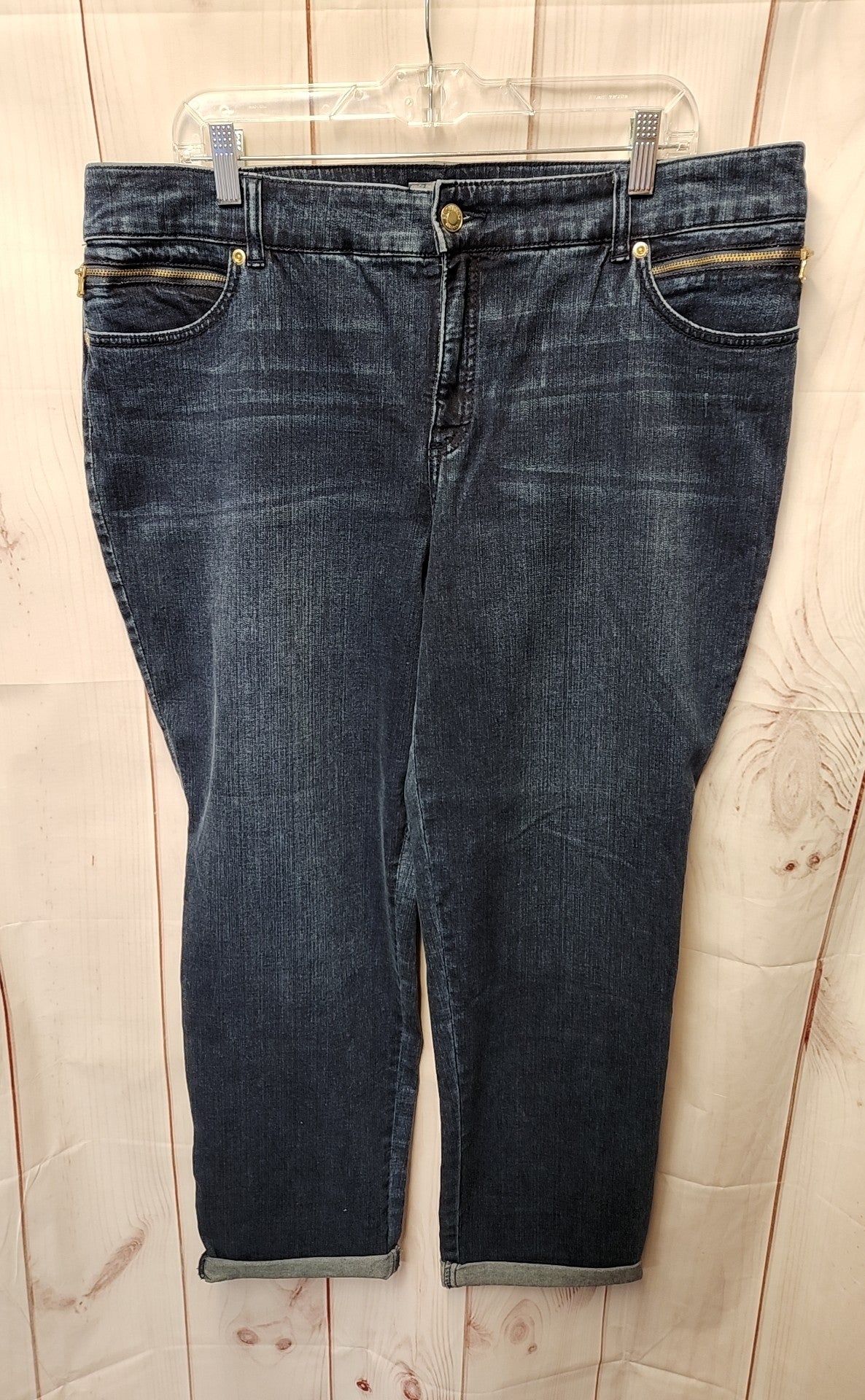 Chico's Women's Size 3 = US 16 Blue Jeans