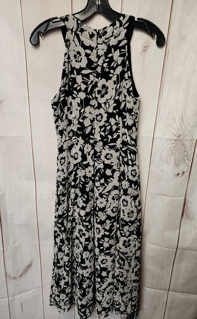 Tommy Hilfiger Women's Size 4 Black & White Floral Dress