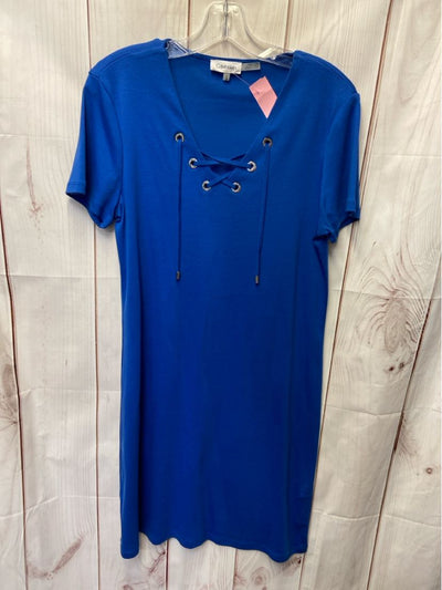 Calvin Klein Women's Size M Blue Dress