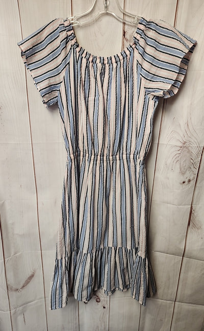 J Crew Women's Size S Pink & Blue Dress