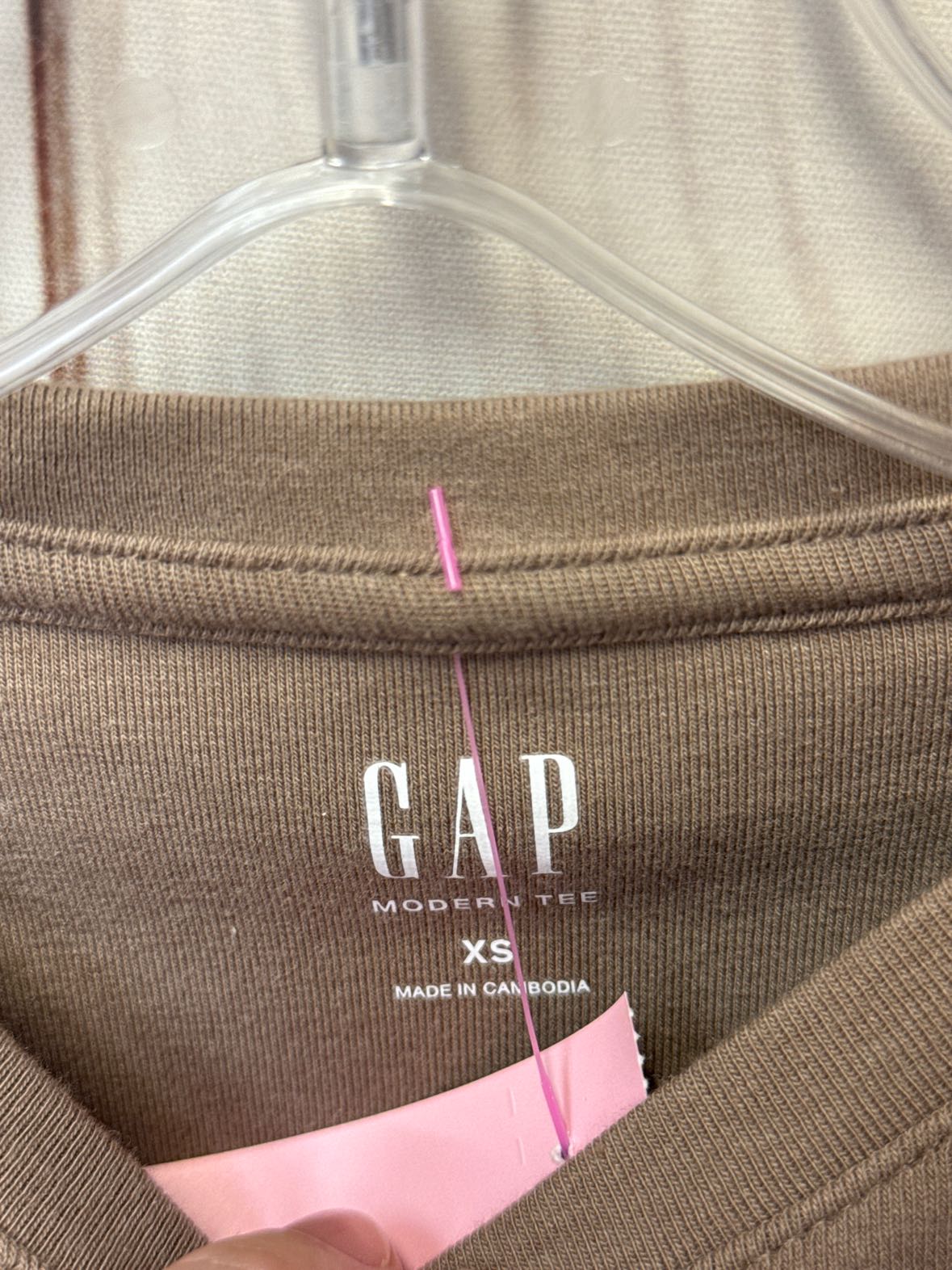 Gap Women's Size XS Brown Short Sleeve Top