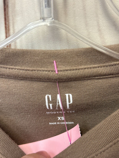 Gap Women's Size XS Brown Short Sleeve Top