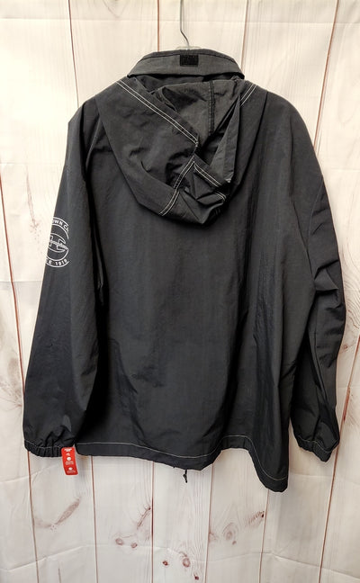 Champion Men's Size XL Black Half Zip Jacket