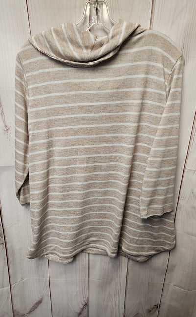 Croft & Barrow Women's Size XL Petite Beige Sweater