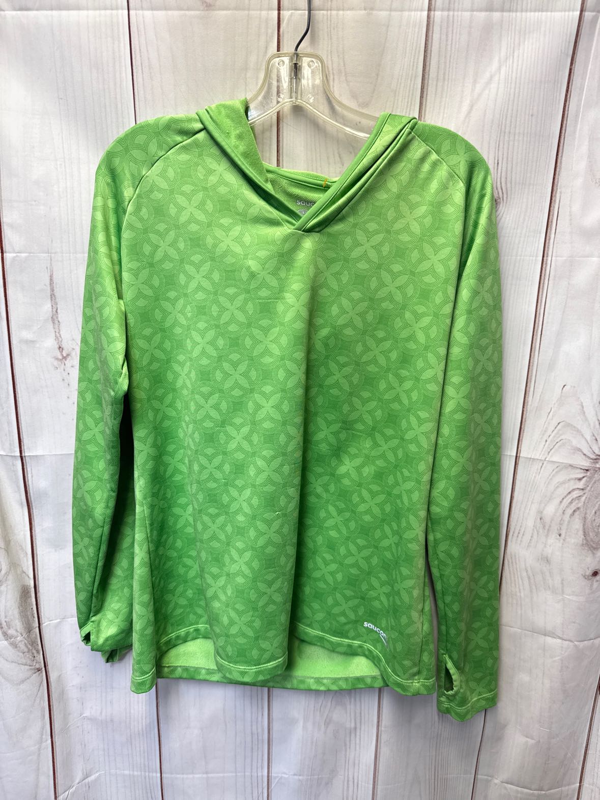 Saucony Women's Size L Green Sweatshirt