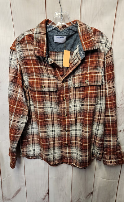 Old Navy Men's Size L Brown Shirt