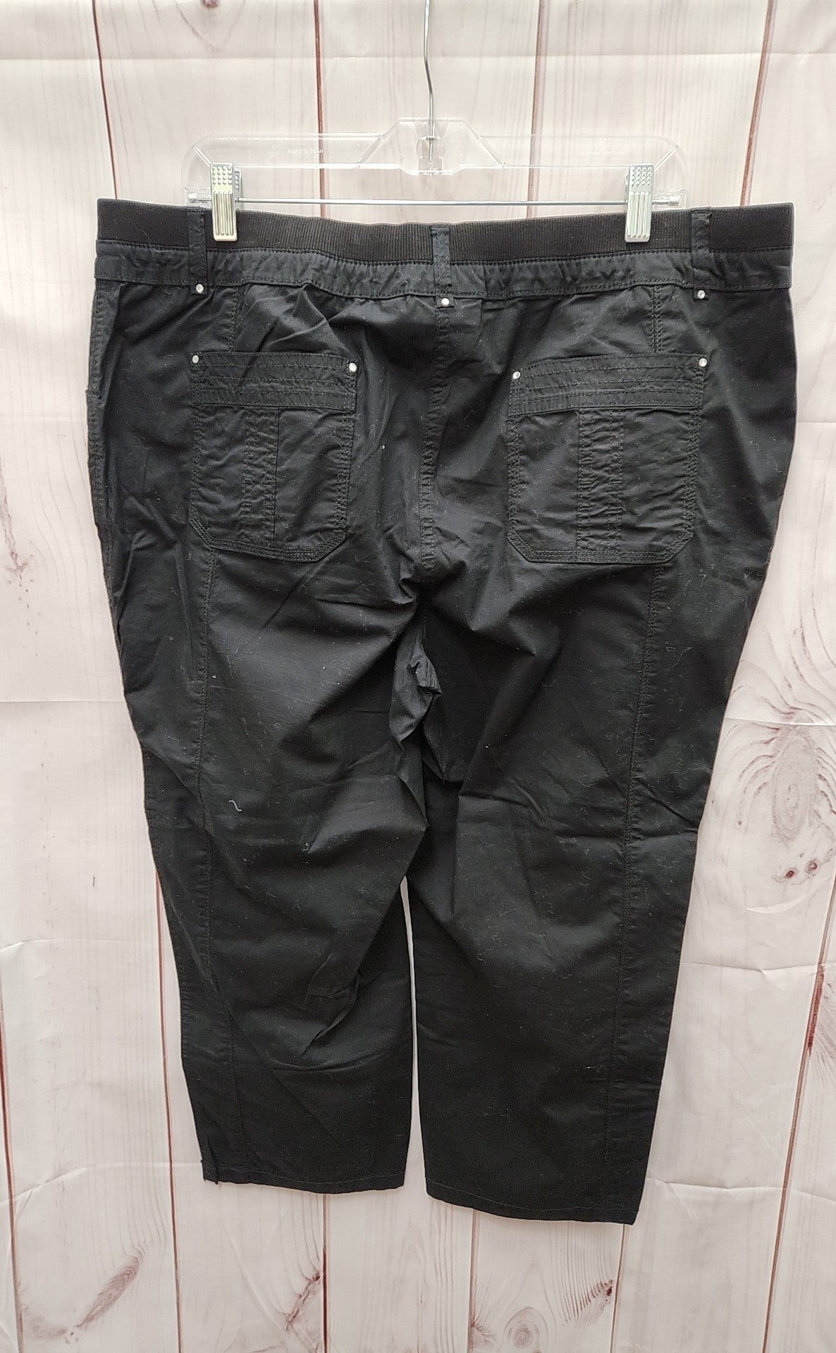 Chico's Women's Size 3 = US 16 Black Pants
