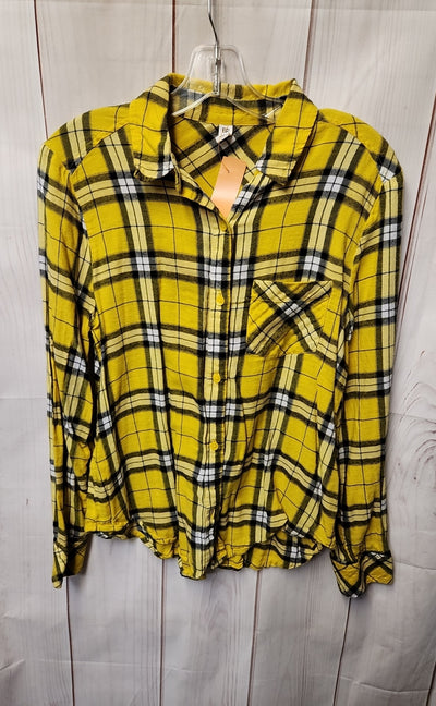 BP Women's Size XS Yellow Long Sleeve Top